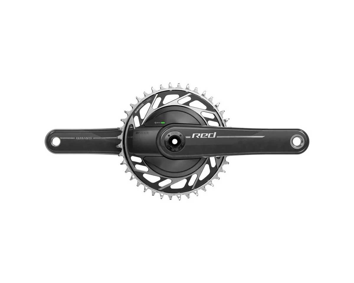SRAM RED XPLR AXS 1x Power Meter Crankset (Natural Carbon) (12/13 Speed) (172.5mm) (42T) (DUB Wide) (E1)